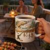 Fishing Mug, 11oz/350ml Novelty Drinkware Ceramic Mug, Fly Fish Coffee Cup, Fisherman Fishing Enthusiast Gift For Dad Grandpa Husband Brother Father's Day view 2