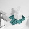 2 Pcs Soap Tray, Self Draining Silicone Non-Slip Easy Clean Soap Bar Holder,Keep Dry & Extend Life Soap Dishes for Kitchen Sink Organizer,Bath Tub,Bathroom,Shower view 3