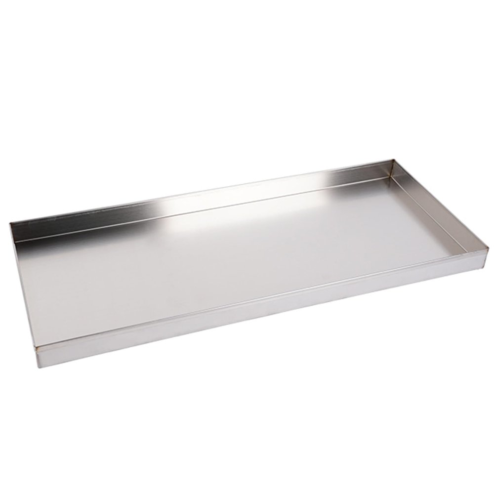 304 Stainless Steel Water Tray - Rustproof Large Oil Collector for Air Conditioning Condenser, Durable 100x50cm (39x20in) Universal Water Management Solution
