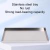 304 Stainless Steel Water Tray - Rustproof Large Oil Collector for Air Conditioning Condenser, Durable 100x50cm (39x20in) Universal Water Management Solution view 3
