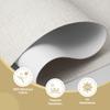 HOTSOON No Drill Blackout Roman Shades for Windows, White, 39" W x 64" H view 3