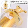 CATIEBYE Glass Candy Jar with Golden Ceramic Lid Wedding Favor view 3