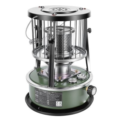 Luocute Portable Kerosene Heater, 5.2L Tank 20-25 Hours Heating with Adjustable Height Safety Net, for Camping Garage Home Emergency Indoor Outdoor Use