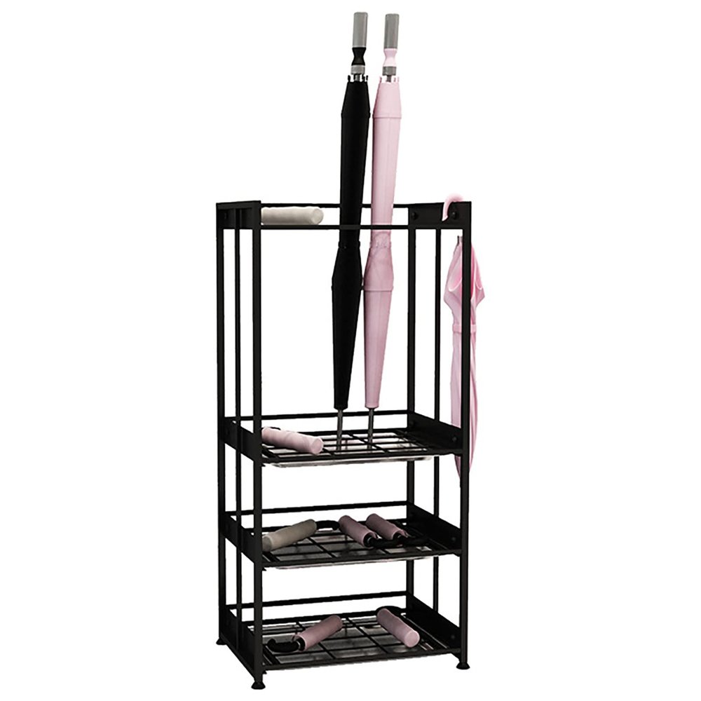 DHXIAMZ Umbrella Stands Large Capacity Umbrella Stand,Commercial Floor Type Easy to Install Metal Umbrella Rack, Can Hold Long and Short Umbrellas