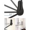 LIUZQWAED Heavy Duty Pull Down Hanger Rail, Aluminium Retractable Cabinet Rack, Extendable Wardrobe Lift Closet Rod, Liftable Soft Return Holder, Adjustable Width(65-85cm) view 4
