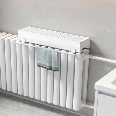 Retractable Clothes Drying Rod Humidifier,Radiator Humidifier Evaporative 40/60/80cm for Bedroom Living Room No Power(80cm/31in)
