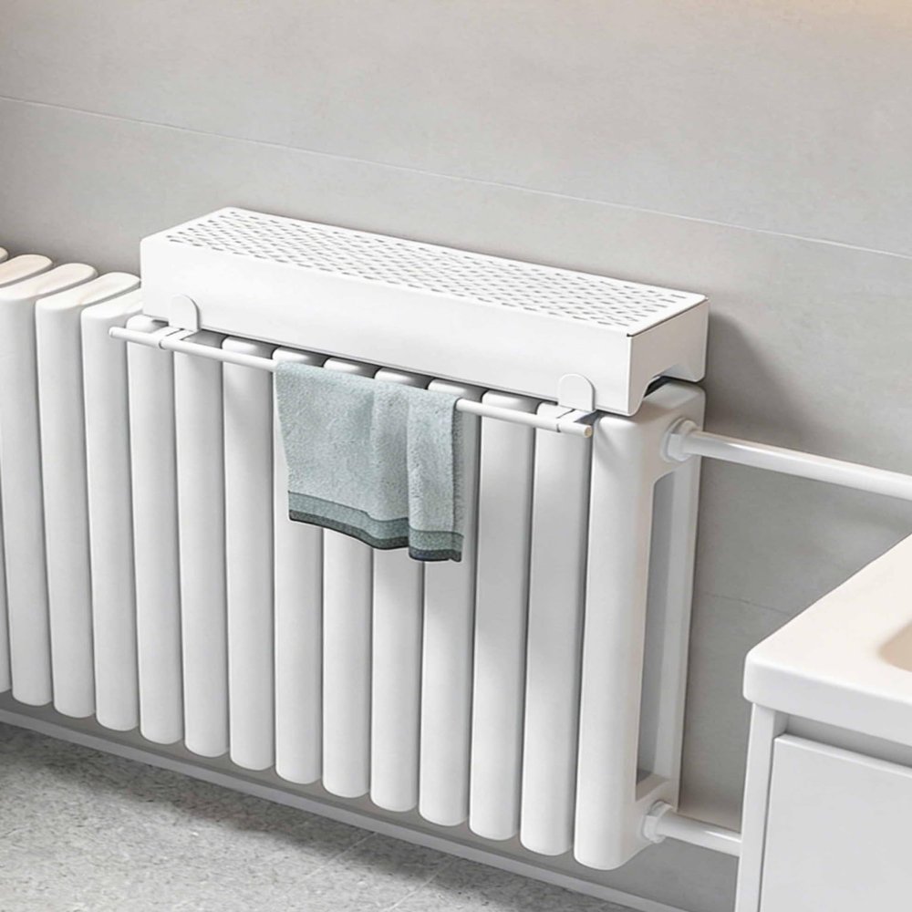 Retractable Clothes Drying Rod Humidifier,Radiator Humidifier Evaporative 40/60/80cm for Bedroom Living Room No Power(80cm/31in)