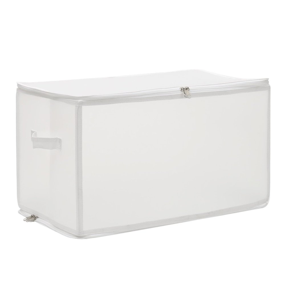 Folding Large Capacity Quilt Clothes Storage Boxes Coat Clothing Waterproof Bedroom Organizer Accessories(2XL)
