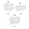 Folding Large Capacity Quilt Clothes Storage Boxes Coat Clothing Waterproof Bedroom Organizer Accessories(2XL) view 3