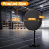EVRBUL Outdoor Fan Cover Compatible with 18-20 Inch Wall Mount Fan & Pedestal Fan Heavy Duty 420D Waterproof Industrial Fan Protection Covers with Durable Zipper Windproof Buckles view 2