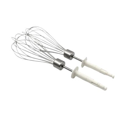 1 Set (2pcs) 304 Stainless Steel 12 Wire Blender WhiskCompatible For Braun HM3000 HM4644 HM1010 Host Components