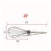 1 Set (2pcs) 304 Stainless Steel 12 Wire Blender WhiskCompatible For Braun HM3000 HM4644 HM1010 Host Components view 2