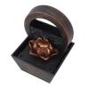 Tabletop Water Fountain USB Powered with LED Lights Golden Flower Decoration Stone Water Fountain Ornaments for Living Room Office Plastic 17x11.7x11.7cm view 2