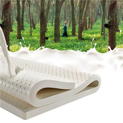 Astrulux 100% Natural Latex Mattress Topper - 4-inch Firm Bed Pad, Pressure Relief & Support, Eco-Friendly Latex Foam, Ideal for Comfort and Sleep Quality(King 76"80"1")
