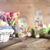 UTHCLO 20pcs 35ml Bulb Shaped Candy Bottles Pet Plastic Christmas Candy Containers Party Favor Packaging Jars for Holiday Decorations view 4