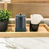 Automatic Toothpick Dispenser with Press Design, Portable round Holder view 4