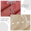 MOLUCKFU 50pcs Plastic Spiral Sofa Pins Non-Marking Upholstery Tack for Furniture Skirt Fixing Clips Slipcover Anti-Slip Accessories view 3