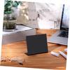 ULDIGI Acrylic Mini Blackboard Sign with Chalkboard Message Board, 12pcs with 1 Chalk Marker, Black Desktop Display for Wedding Party, Home and Office Dcor view 3