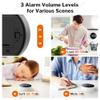 EWUROI Multifunctional Magnetic Digital Timer for Kitchen Cooking Baking Study Stopwatch Alarm Mechanical Counter Time Clock view 4