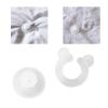 Jonlaki 4Pcs Transparent Bed Sheet Holder Clips , EasytoUse, Multipurpose -Slip Fasteners for Home Linens view 3