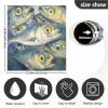 ALAZA Funny Fish Dishwasher Magnet Cover Sticker Decorative Refrigerator Magnet Panel Decal Cover for Home Kitchen Appliance Decor view 3