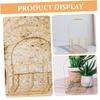 Golden Iron Wedding Basket with Handle for Gift Presentation view 4
