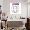 Understand Dental Charts - Teeth Numbering System Educational Canvas. Ideal Wall Art for Dental Studies, Clinic Reception & Contemporary Living Room Decor.(Unframed,12x18inch(30x45cm)) view 4
