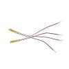 Treayes 1pcs Thermostatic PTC Heating Element 8x12x3mm 24V 60/140/230 Degree Insulated Film PTC Heater Plate for Dehumidification view 2