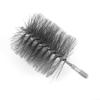 4 Inch Round Chimney Cleaning Brush, With Sturdy Steel Wire Bristles For Fireplace Flue Pipe, For 0.47 In Male Thread Rods, For Durability And Efficient Home Maintenance Use view 1