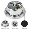 Cow Kitchen Timers for Cooking Chef Magnetic Timer Clock with Loud Alarm No Batteries Required Mechanical Desk Timers Manual Countdown Reminder 60 Minute Wind Up Timer view 3