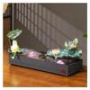 Desktop Fountain Indoor Waterfall Feature Chinese Flowing Water Ornaments for Home Office Decor Relaxation for Office, Living Room view 4