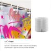 Abstract Urban Art Shower Curtain Open Lips with Multicolor Graffiti Waterproof Polyester Bath Curtain Machine Washable with Hooks 72 x 72 inch view 4