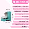 Cake Cream Spreading Coating Smearing Machine Cake Decorating Machines Baking Birthday Cake Cream Spreading Machine Suitable for 4-12 Inch Cake,(Green) view 3