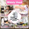 Cake Cream Spreading Coating Smearing Machine Cake Decorating Machines Baking Birthday Cake Cream Spreading Machine Suitable for 4-12 Inch Cake,(Green) view 4
