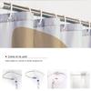 Abstract Face Art Shower Curtain with Geometric Shapes and Minimalist Lines Modern Bathtub Curtain Waterproof Polyester Machine Washable 48 x 78 inch view 4