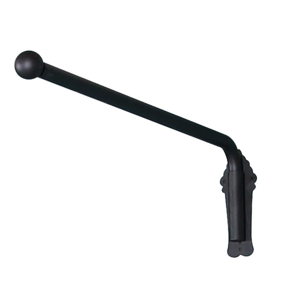 Swing Window Curtain Display Stand, Curtain Rod Heavy Duty Door Curtain Rail Swing Arm for Store Kitchen Bathroom(90cm/35in)