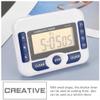 Xmas Kitchen Timer, Blue Plastic LED Countdown Cooking Timer with Bracket view 3
