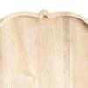 Dinner Tray Flower Shaped Decorative Food Tray | Wooden Breakfast Lunch Platter | Natural Wood Floral Serving Trays | for Home Living Room Table Cafe Patio BBQ Breakfast Lunch Appetizers view 2