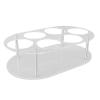 Zerodis Water Bottle Storage Rack Mug Hooks Glass Shelf Cup Accessories Holder Acrylic Stable Bottles Racks for Cabinet Home Countertop Fridge Water Bottle Storage Rack Organizing Wine (Transparent) view 2