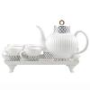 NYTFHMS Porcelain Tea Sets for Adults Tea Set with Teapot Afternoon Tea Service Coffee Cups Set Porcelain Tea Cups Set with Tea Tray Best Gift view 1