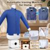 Automatic Ironing Machine 3.0, Portable Steam Iron, Quick Dry Steamer for Trousers, T-Shirts, Shoes, Skirts - Hands-Free Wrinkle Remover view 4