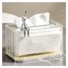 Tissue Box Holder Decorative Tissue Box Holder Clear Modern Rectangular Paper Facial Cover Napkin Dispenser Room Decor(Clear) view 4