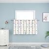 AHBEWIN Western Colorful Blackout Small Window Curtains for RV Camper Bus Kitchen, Aztec Tribal Bull Skull Boho Grommet Short Bedroom Cafe Curtain Native Ethnic Rustic Drapes 2 Panels, 24x26in view 2