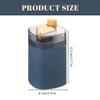 Gcroet 1PC Automatic Toothpick Dispenser - Pop-Up Toothpick Holder Dispenser with Lid, 3.7x2.4 inch. Portable Tooth Pick Dispensers for Home, Kitchen, Office, Restaurant Blue. view 2