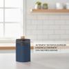 Gcroet 1PC Automatic Toothpick Dispenser - Pop-Up Toothpick Holder Dispenser with Lid, 3.7x2.4 inch. Portable Tooth Pick Dispensers for Home, Kitchen, Office, Restaurant Blue. view 4