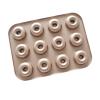 12-Cavity Non-Stick Carbon Steel Donut Cake Mold Pan view 2