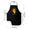 ZYASFEY Juneteenth Apron for Men Women Adults, Chef Apron with Adjustable Waist, Water Resistant and Oil Resistant for Cooking, Gardening view 3