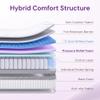 GAESTE Queen 10 Inch Hybrid Cooling Mattress, Medium Plush Feel view 2