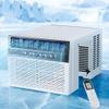 Uthfy 12,000BTU U Shaped Window Air Conditioner, 6-In-1 Window AC Unit With Adjustable Louvers-Cools up to 550 Sq Ft, 24H Timer, 3 Speeds, Ultra Quiet, Energy Efficient, Easy to Install, Remote, White view 1