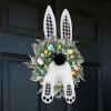 Rabbit Butt for Wreath - Rabbit Butt and Ears,Hangable Easter Front Door Wreath Attachment - for Spring Holiday Party Outdoor Home Wall Farmhouse view 3